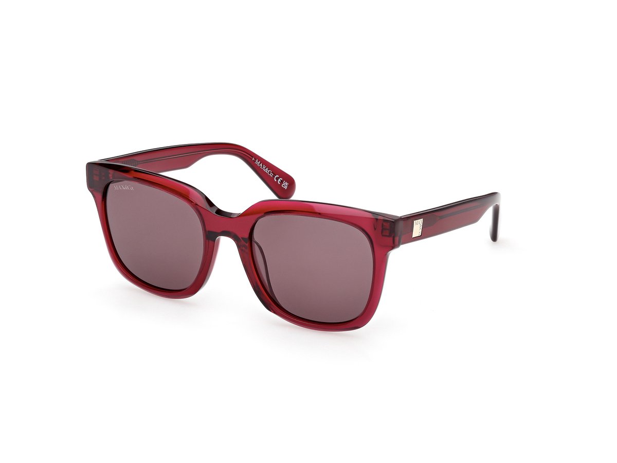 Max &co MO0146 Shiny bordeaux 54/20/140 WOMAN Zonnebrillen