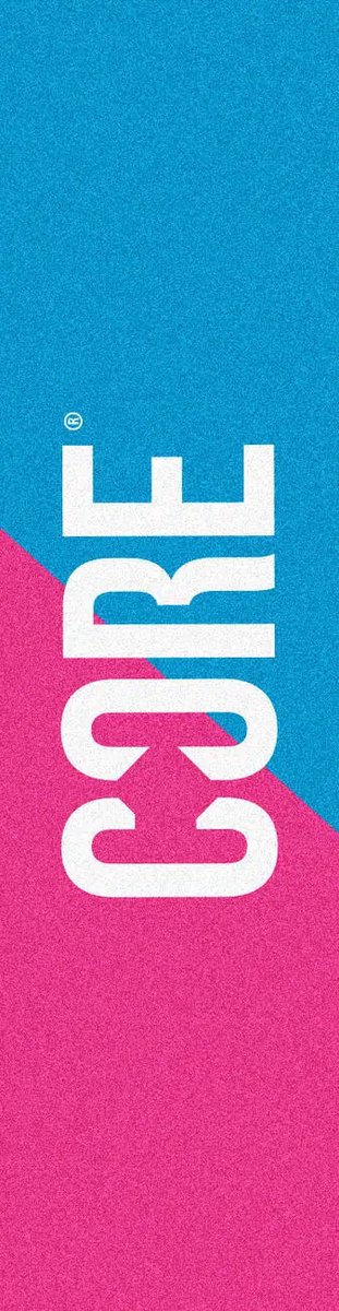 Core Classic Stuntstep Griptape Grid Refresher Pink / Blue