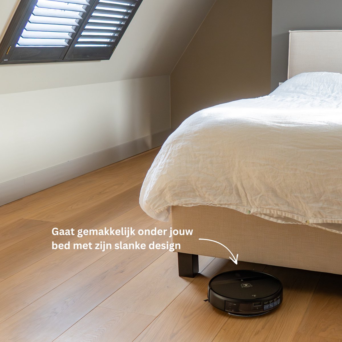 TONIHOMI® G20 - Robotstofzuiger met dweilfunctie - Automatisch opladen - Robotstofzuiger met app - Robotstofzuiger huisdieren - Dweilrobot - Zwart – foto 4