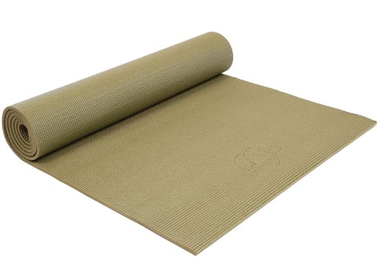 Yogamat sticky extra dik olijfgroen - Lotus - 6 mm - fitnessmat - sportmat - pilates mat van Lotus — afbeelding 2