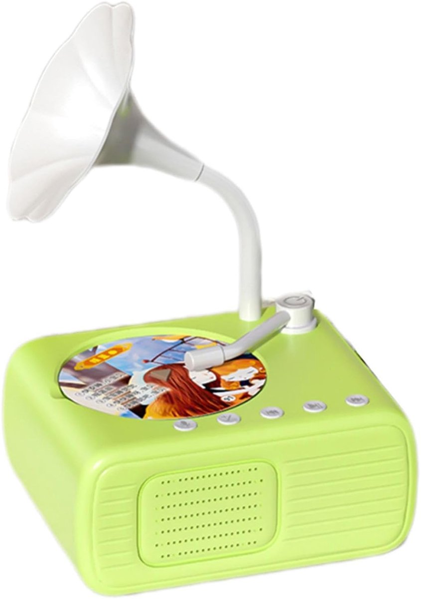 Jojoy - Interactief Muziek Speelgoed - 96 Liedjes & Verhalen - 8 DIY Platen - Vanaf 3 Jaar - Groen - JOMELODI