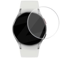 Bandz Gehard Glas Screenprotector (2 Pack) 44mm met One-Click installatietool – geschikt voor Samsung Galaxy Watch 4 44mm - Helder - Krasbestendig - Bubbelvrij