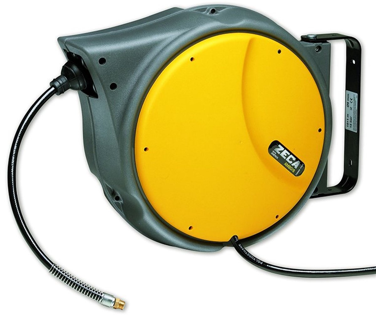 ZECA AM80 Automatische Slanghaspel 9+1 meter 8mm