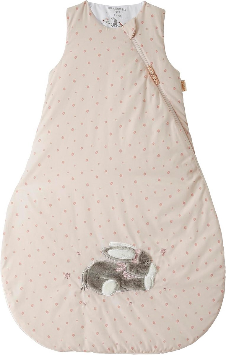 Slaapzak voor alle seizoenen - 70 cm - met donkere Emmi Girl print en zachte voering