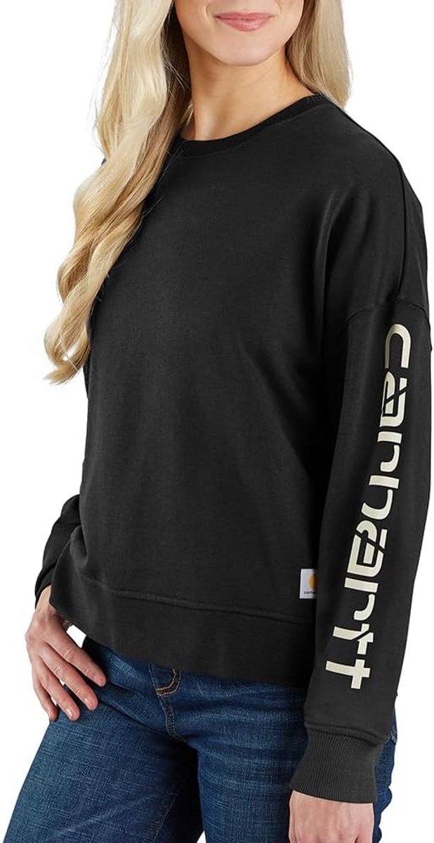 Dames Sweatshirt met Capuchon in Losse Pasvorm van TENCEL™