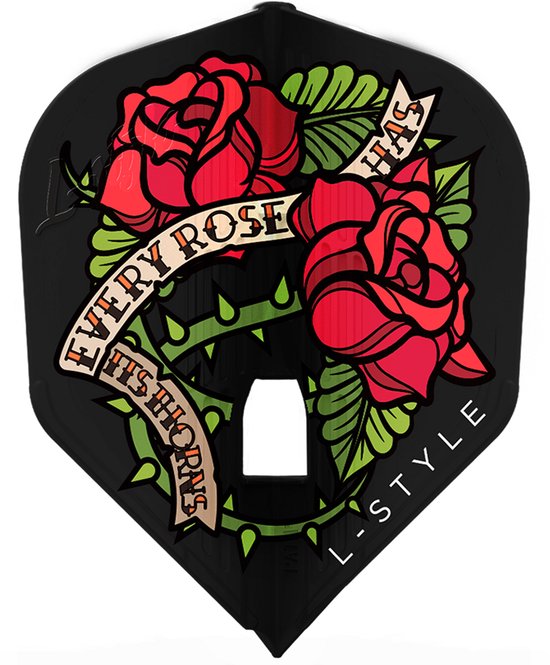 L-Style Champagne L3 Kami Lisa Ashton Black - Dart Flights van L-Style — afbeelding 2