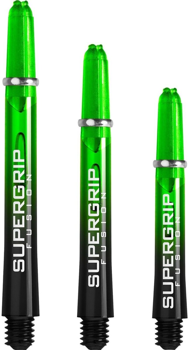 Harrows Supergrip Fusion Green - Dart Shafts