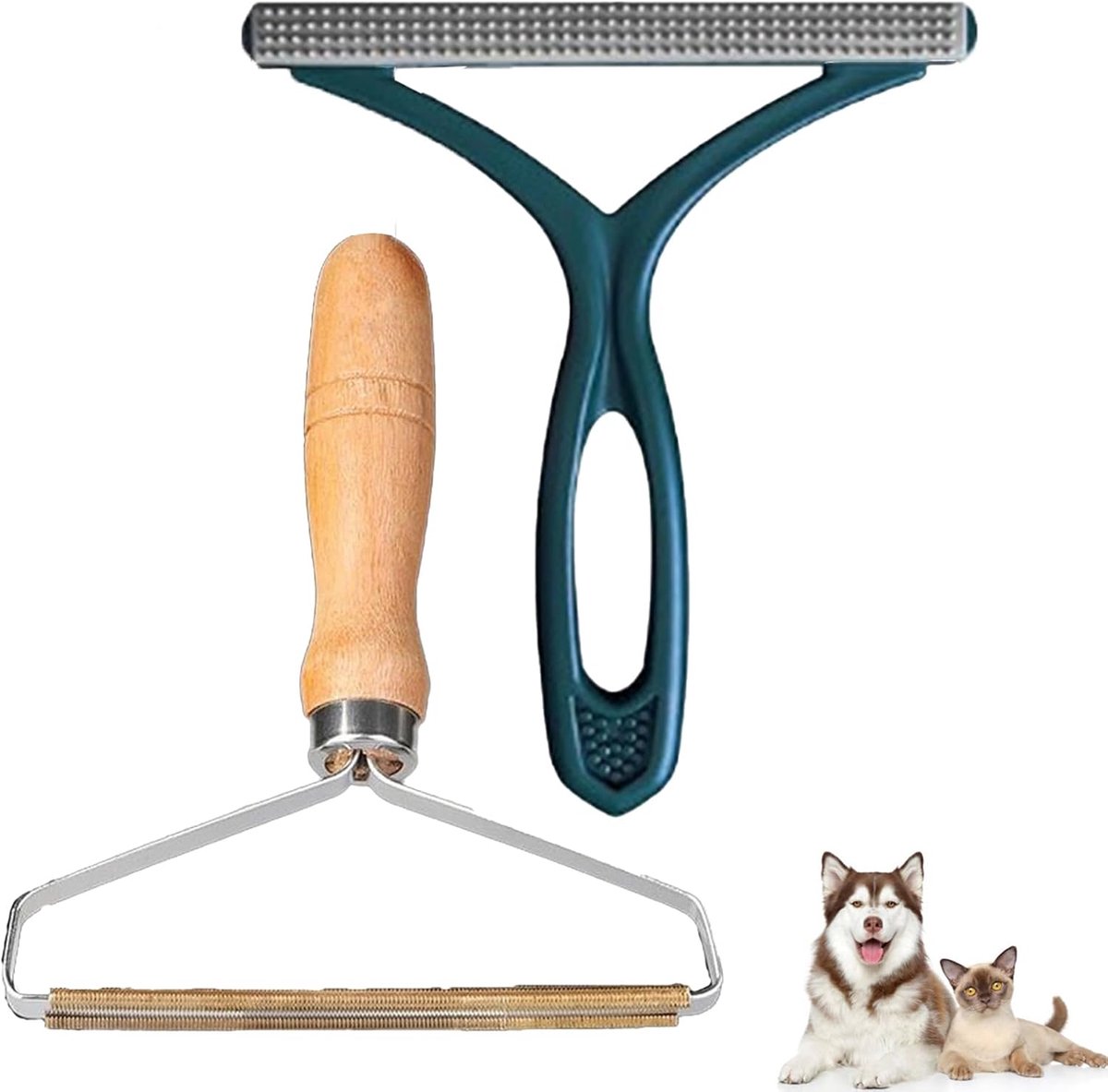 2pcs Manual Anti Lint Razor - Pet Hair Brush - Reusable Ribbon Remover - Wearable Clothing Shaver - Ball Remover for Sofa - Car - Carpet - Bed
