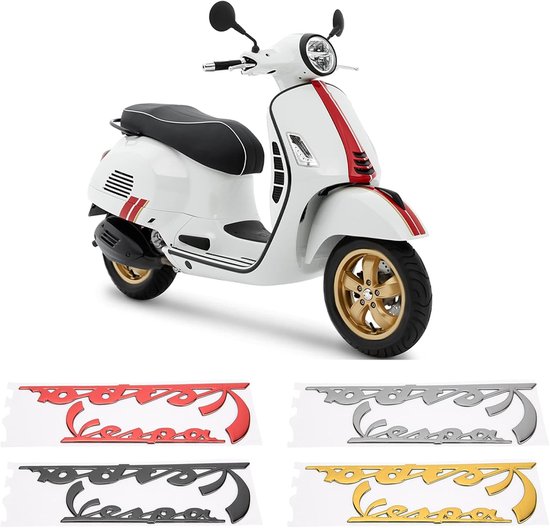 Emblem-Aufkleber, Dreidimensionaler Aufkleber Für Vespa GTS300 LX125 Lx150 Ie Sprint Primavera 300 Lx Lxv Superblack 84736828