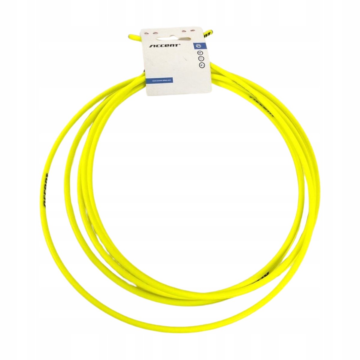 Accent Fiets Remkabel 5mm x 3m Geel Fluo