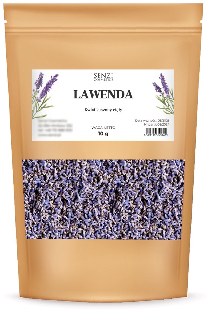 Gedroogde Lavendel Bloemen 10g - Natuurlijk Kruid voor Zeep & Kaarsen