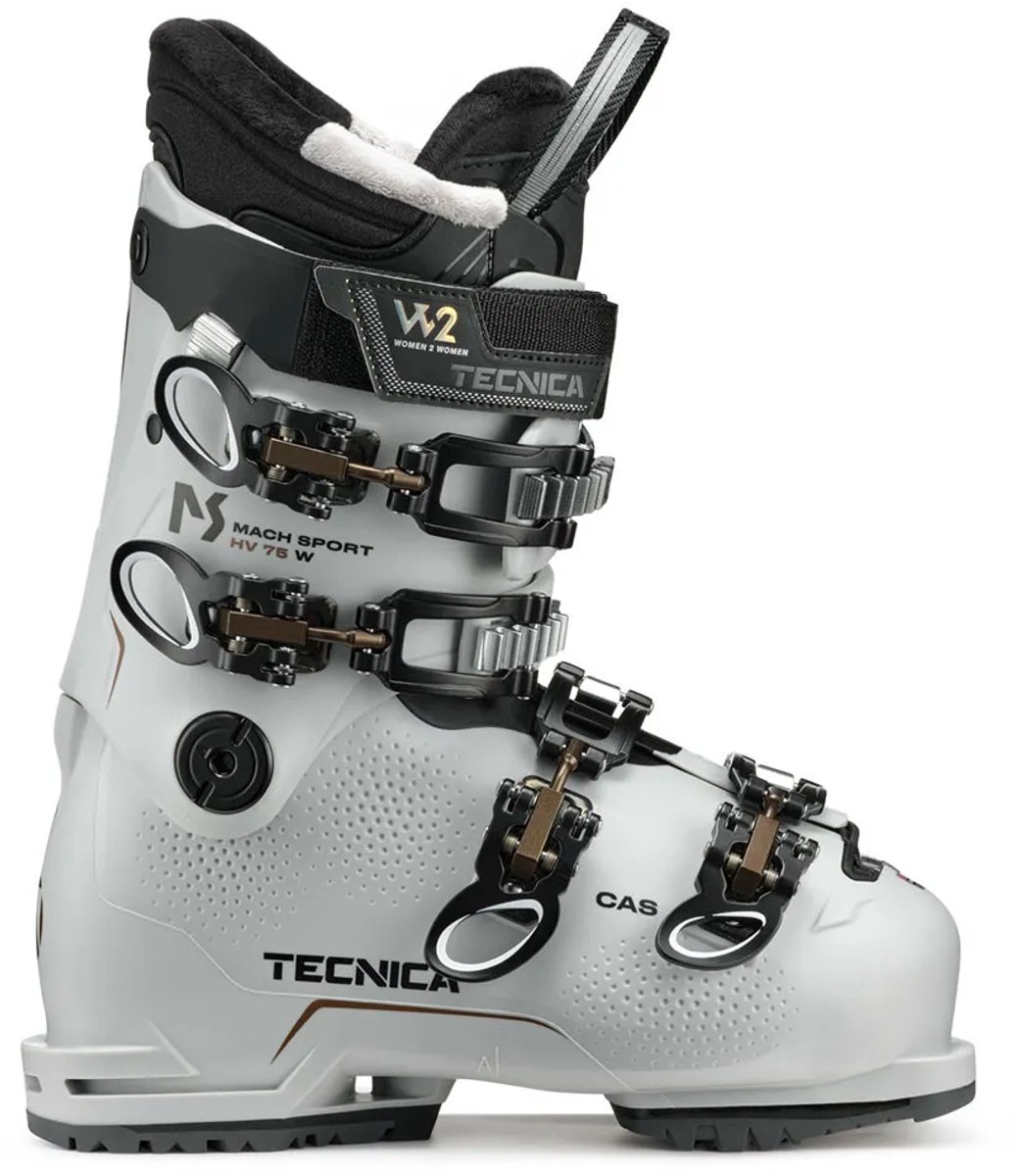 Tecnica Mach Sport Hv 75 W Gw Alpineskischoenen Voor Dames Grijs 25.0 Vrouw