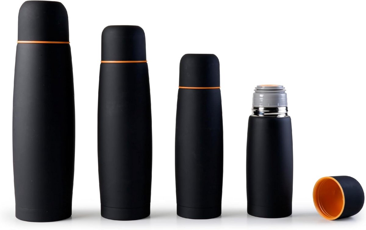 RVS Thermosfles 350ml Dubbele Wand - Lekdichte Drinkfles voor Warm en Koud
