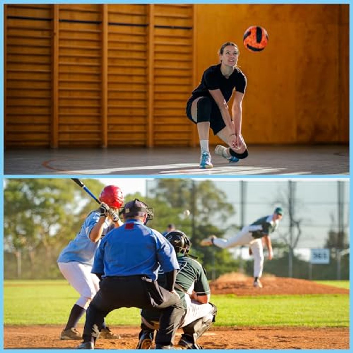 Sport vaste band, verpakking van 2 stuks, 5 x 12 m, wrap vaste elastische band voorkomt vingerwrijving voor golf, honkbal, volleybal, beige