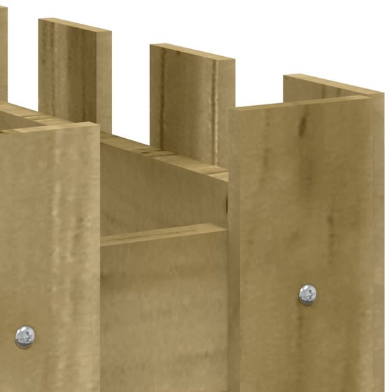 vidaXL-Plantenbak-verhoogd-hekontwerp-100x50x50-cm-geïmpregneerd-hout