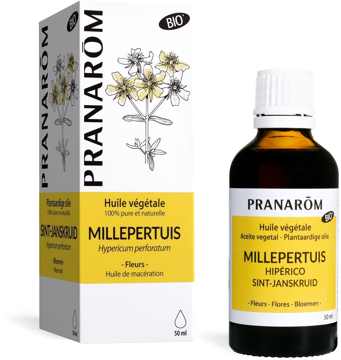 Pranarom - Sint-janskruid - Bio - Bio - 50 ml
