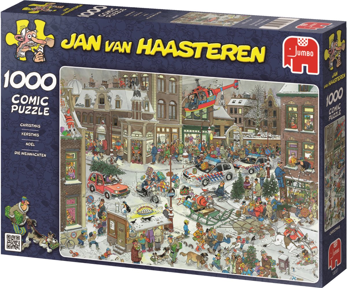 Jan van Haasteren - Kerstmis - 1000 stukjes puzzel - Legpuzzel — afbeelding 6