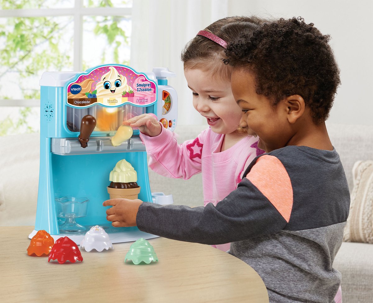 VTech Smulpret Ijssalon - Educatief Speelgoed - Stimuleert Creativiteit - Speelgoed vanaf 2 Jaar — cadeau in Spellen & Speelgoed - foto 4