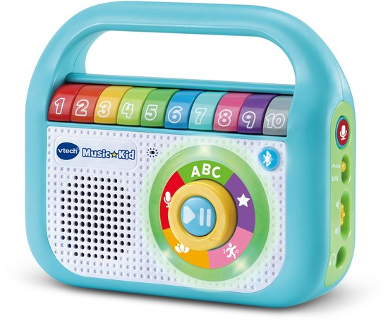 VTech Music Kid Radio Kinderen - Educatief Speelgoed - Maak Kennis met Liedjes & Muziek - Cadeau - Kinderspeelgoed 2 Jaar tot 6 Jaar
