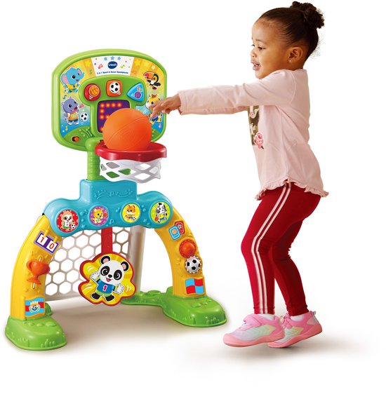 VTech 3-in-1 Sport & Scoor Speelplaats - Educatief Speelgoed - Sport- en Speelplezier - Kinderspeelgoed - Cadeau - Speelgoed 1 Jaar tot 3 Jaar van Vtech — afbeelding 5