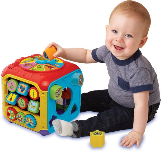 VTech Baby Bumba Activiteitenkubus - Educatief Babyspeelgoed - Liedjes en Vormen - Van 9 tot 36 Maanden van Vtech — afbeelding 3