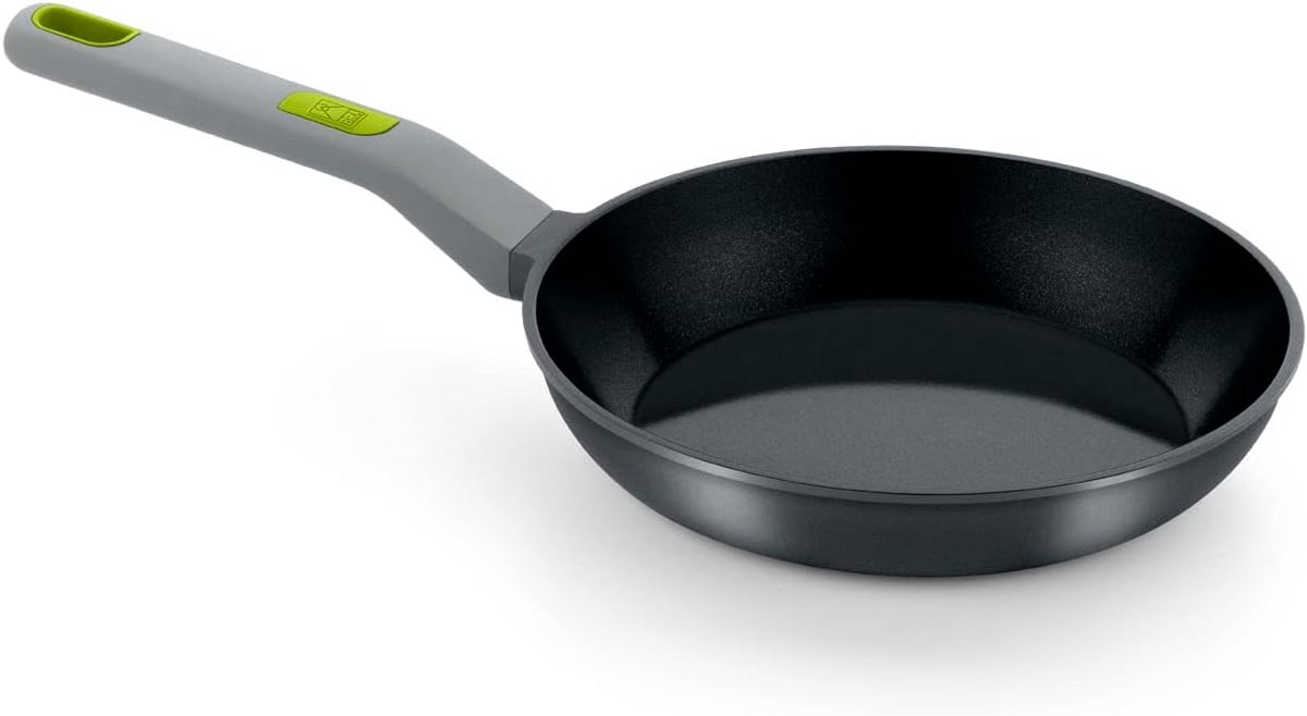 Kookpan 18 cm - Gietijzeren pan voor gezond en duurzaam koken, geschikt voor alle fornuissoorten