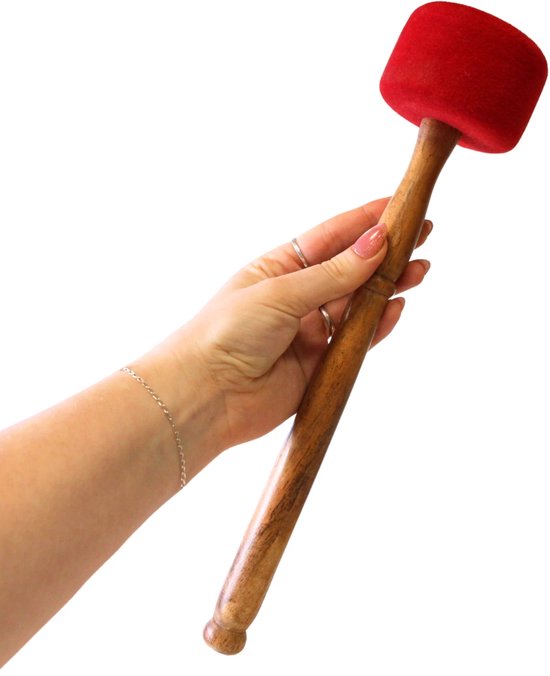 Aanslagstok rood vilt XL - 33 cm van Buffalo. — afbeelding 4