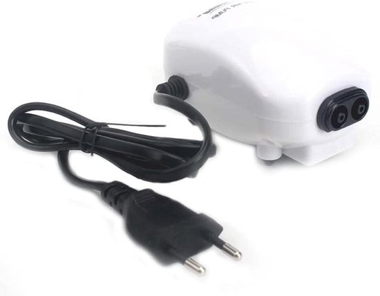 FEDOUR Compacte luchtpomp voor aquaria, stil voor aquaria (4,4 l/min