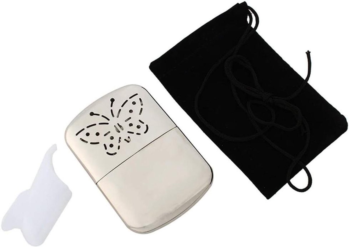 Ronte - Handwarmer op Benzine | Draagbare Zakbrander voor Binnen en Buiten | Ultralicht en Handig in Gebruik