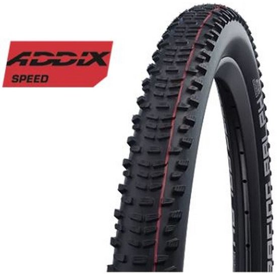 Schwalbe Vouwband Racing Ralph - SuperGround - TLE - 27.5 x 2.25 inch / 57-584 - ADDIX Speed - Zwart van Schwalbe — afbeelding 3