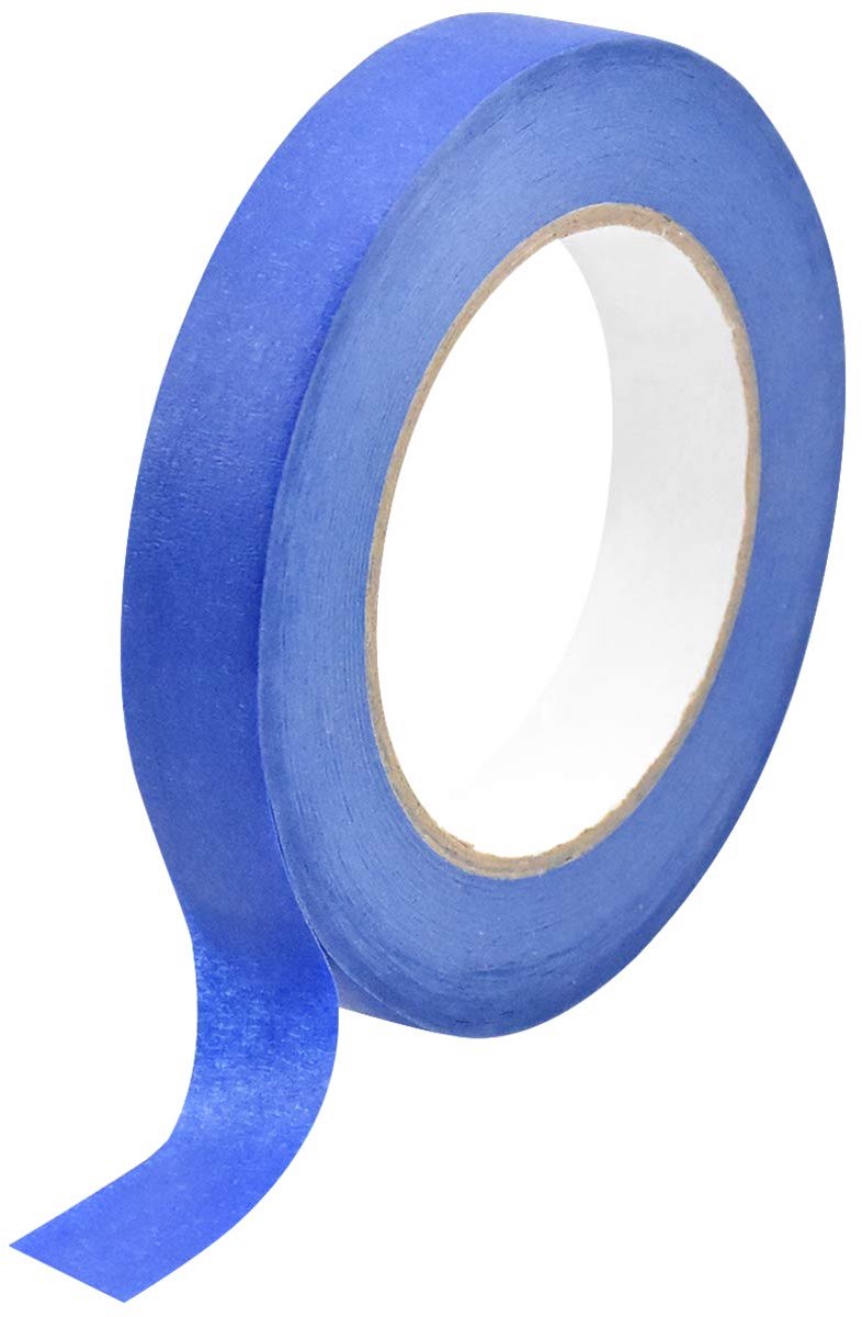 IMPERATORIS® Rol Verpakkingstape - Low-Tack Masking Tape - Plakt zeer goed op alle Dozen - Transparant - 1 Stuks