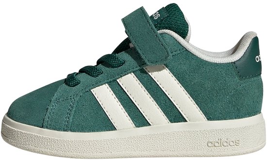 adidas gazelle silver green womens adidas Kids' Grand Court Lifestyle Tennis Lace-up Shoes main image 1