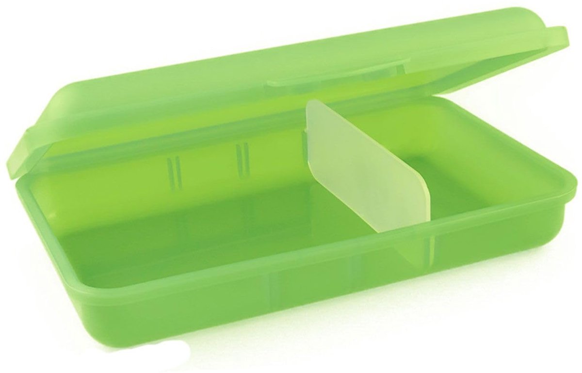 IMPERATORIS® Broodtrommel - Brooddoos - Brood Bewaardoos - Perfect voor Scholen Jongens en Meisjes - 1 Stuk - Groen