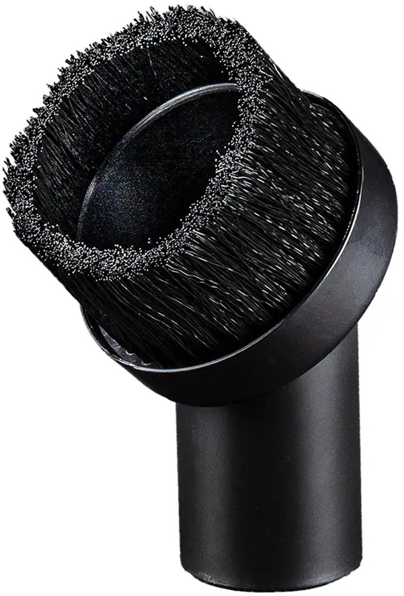 SQOON® Plumeau 38 mm aansluiting - Nylon borstel Ø70 mm - Geschikt voor stofzuigers met ronde buis - Niet draaibaar - Ideaal voor delicate oppervlakken