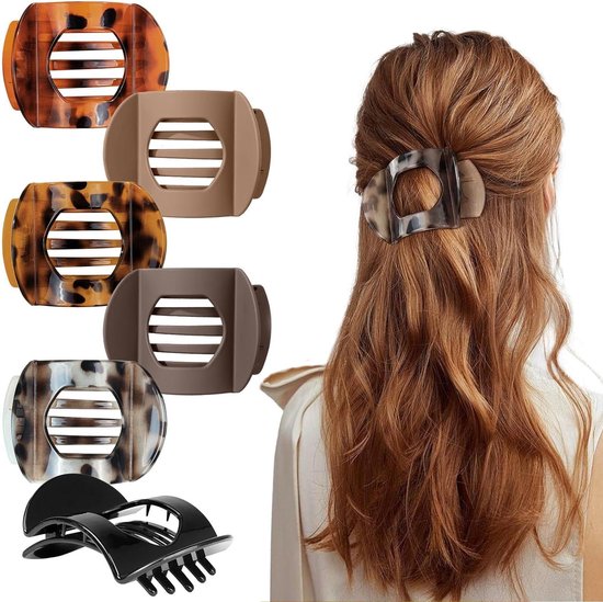 Nordivar Grote Haarklemmen Set Van 6 Stuks Voor Dik Haar Bol nordivar-grote-haarklemmen-set-van-6-stuks-voor-dik-haar-bol
