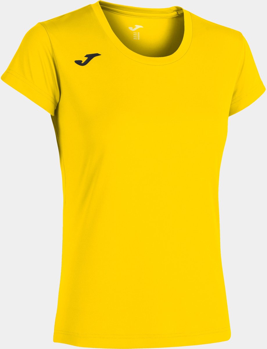 Joma Record Ii T-shirt Met Korte Mouwen Geel L Vrouw