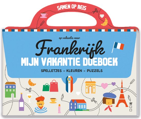 Mijn vakantie doeboek - Frankrijk - cover