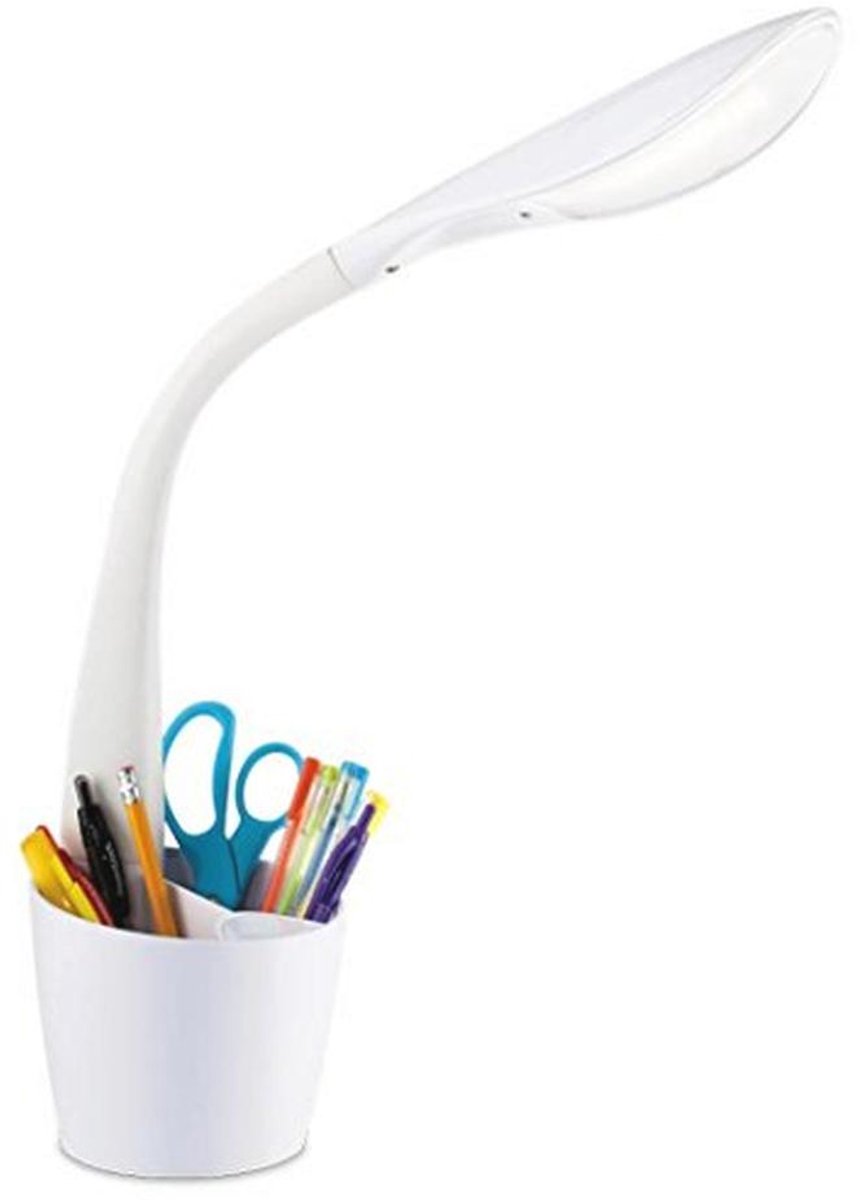 LED Kantoorruimte Organizer - Wit