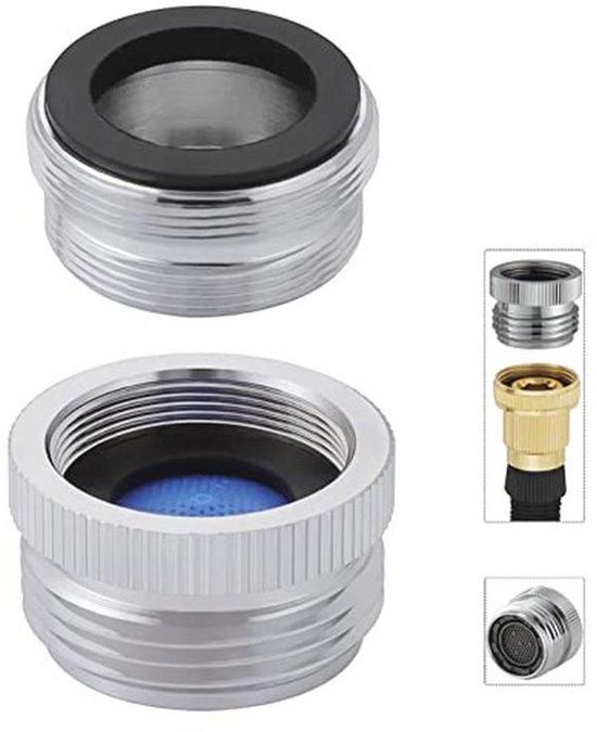 Messing Kraan Naar Tuinslang Adapter Met Beluchter 3 4 Inch GHT Draad messing-kraan-naar-tuinslang-adapter-met-beluchter-3-4-inch-ght-draad