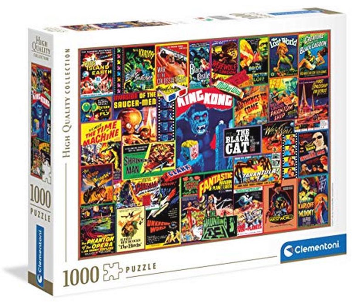 Thriller Classics Puzzel 1000 Stukjes voor Volwassenen, Multicolour, 69 x 50 cm