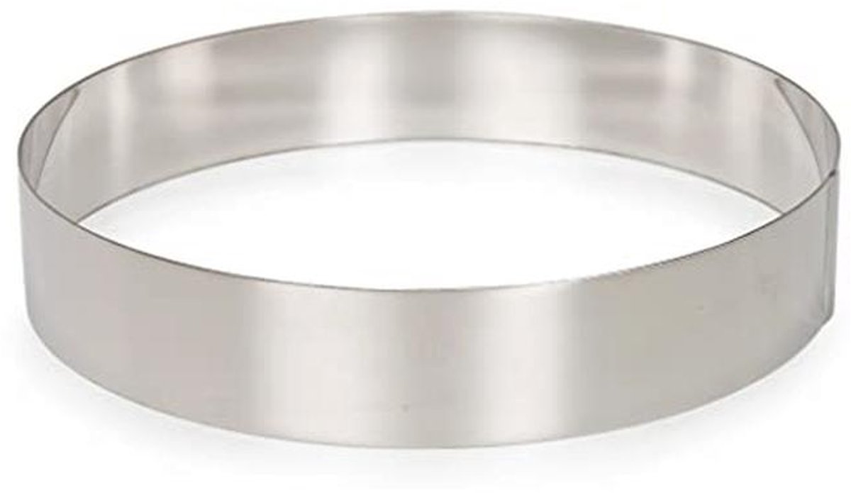 Uittrekbare Bakcirkel 20 cm / 24 cm voor Taart en Gebak