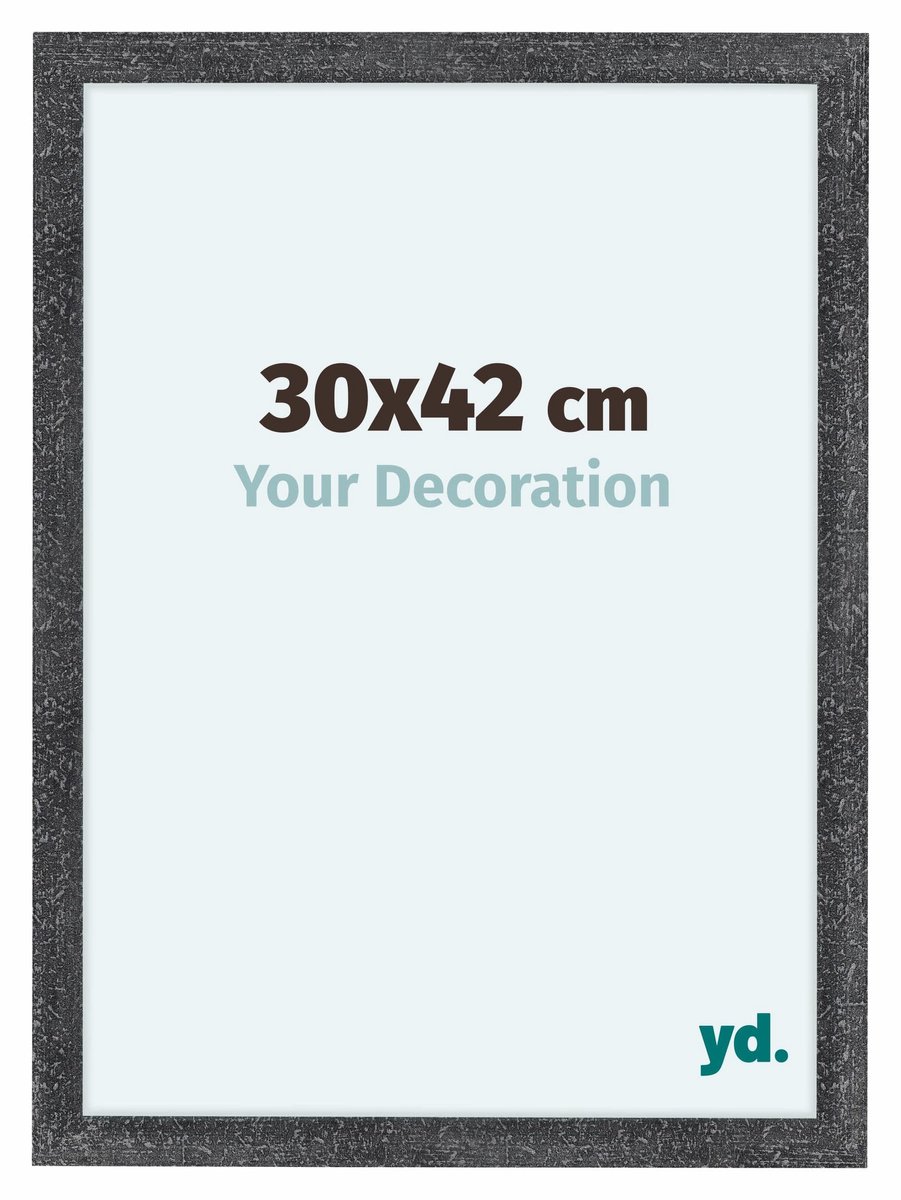 yd. Your Decoration - Fotolijst 30x42 cm - MDF - Grijs Geveegd - Como