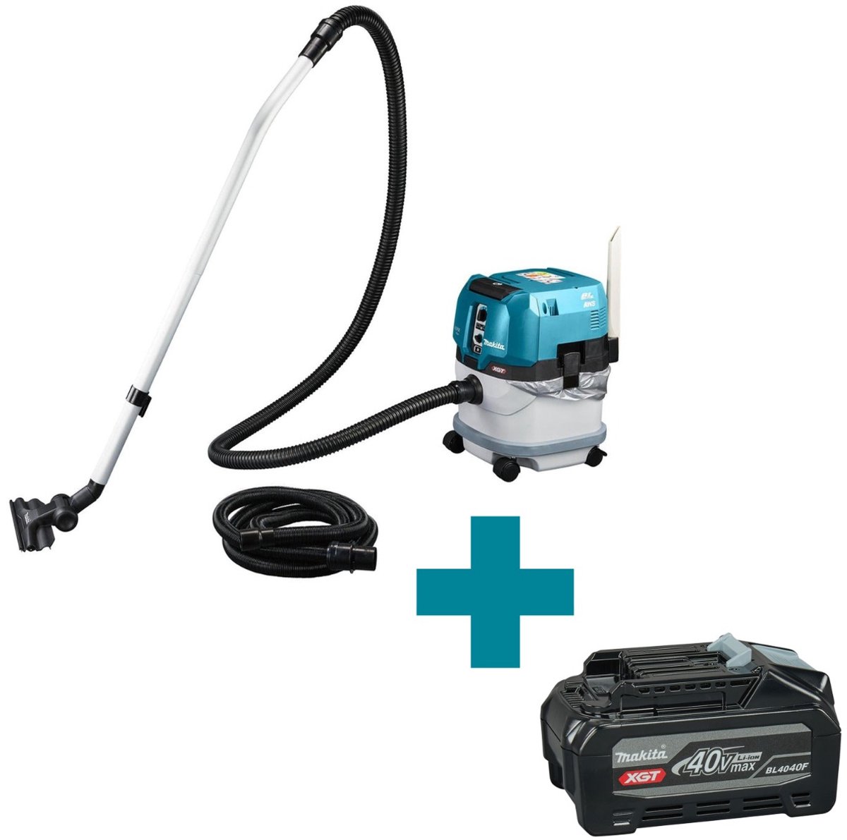 Makita VC004GLZ01 Accu Stofzuiger AWS XGT 40V Max Basic Body
