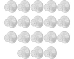 Allecta - Zuignappen met schroefdraad 45mm - Sterke zuignappen voor aquarium, wielafdekking en campingaccessoires