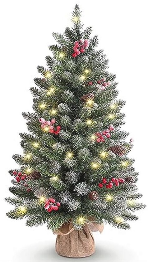 WIN | Alpine Fir kerstboom van Everlands met LED-lampjes
