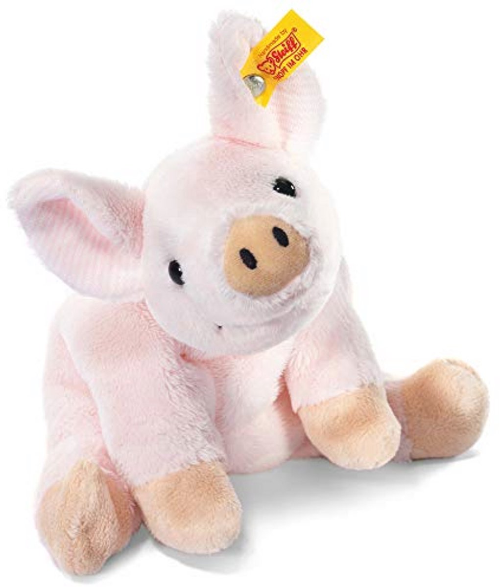 Zacht Roze Varken Knuffeldier 16 cm - Pluche Floppy Varkentje voor Kinderen