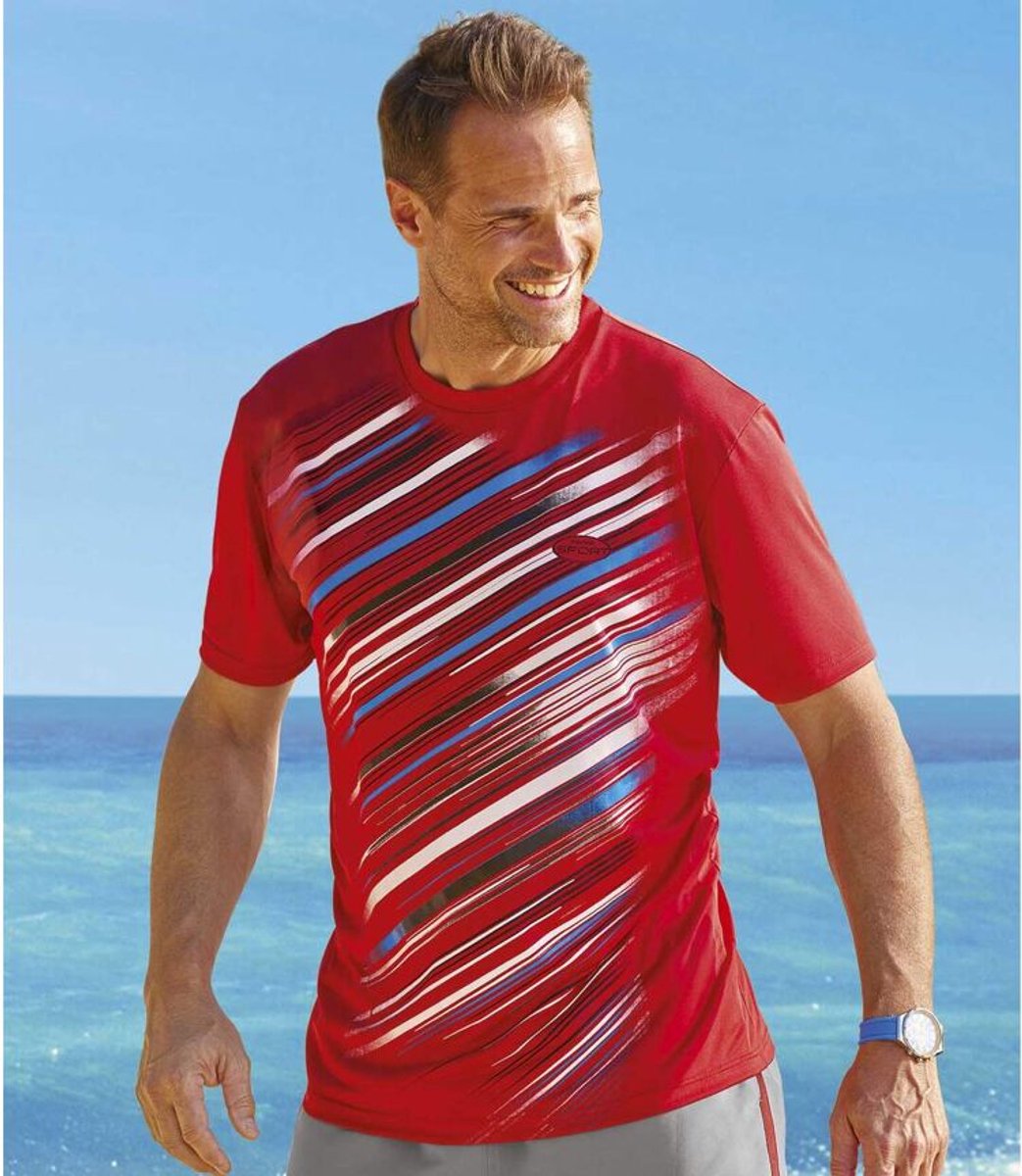 ATLAS FOR MEN - Set van 3 T-shirts Intense Sport - Heren - Verkrijgbaar in grote maten - M