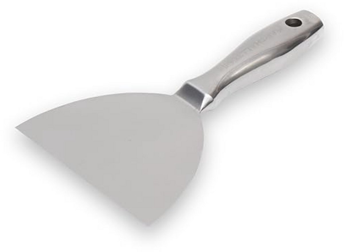 Roestvrijstalen spatel 152 mm voor nivelleer- en voegwerk