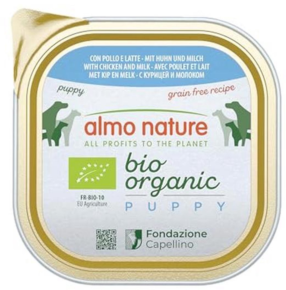 Biologisch Puppy Natvoer met Kip - 9-pack (9 x 300 g)