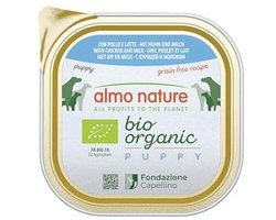 Biologisch Puppy Natvoer met Kip - 9-pack (9 x 300 g)